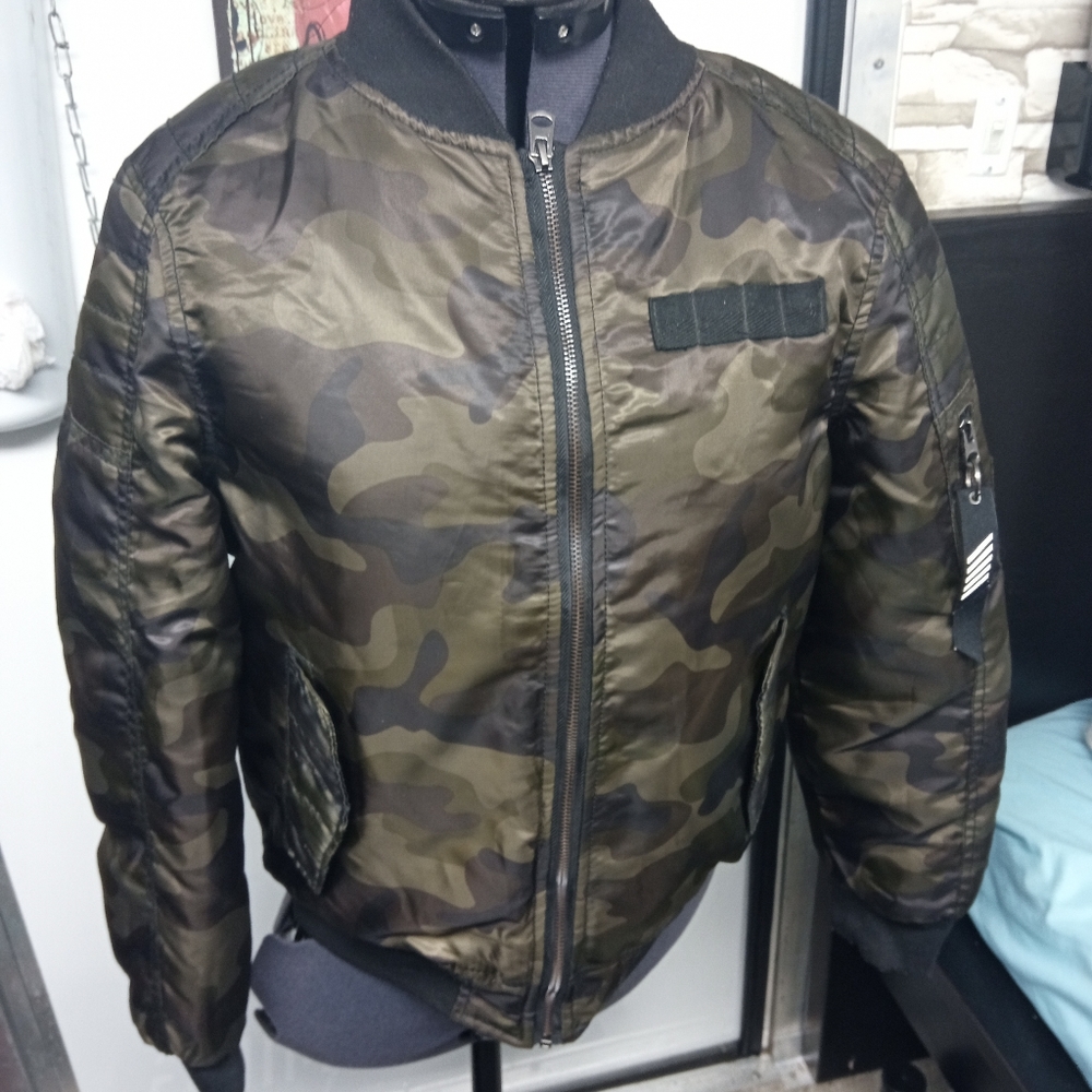 Camo boys jacket